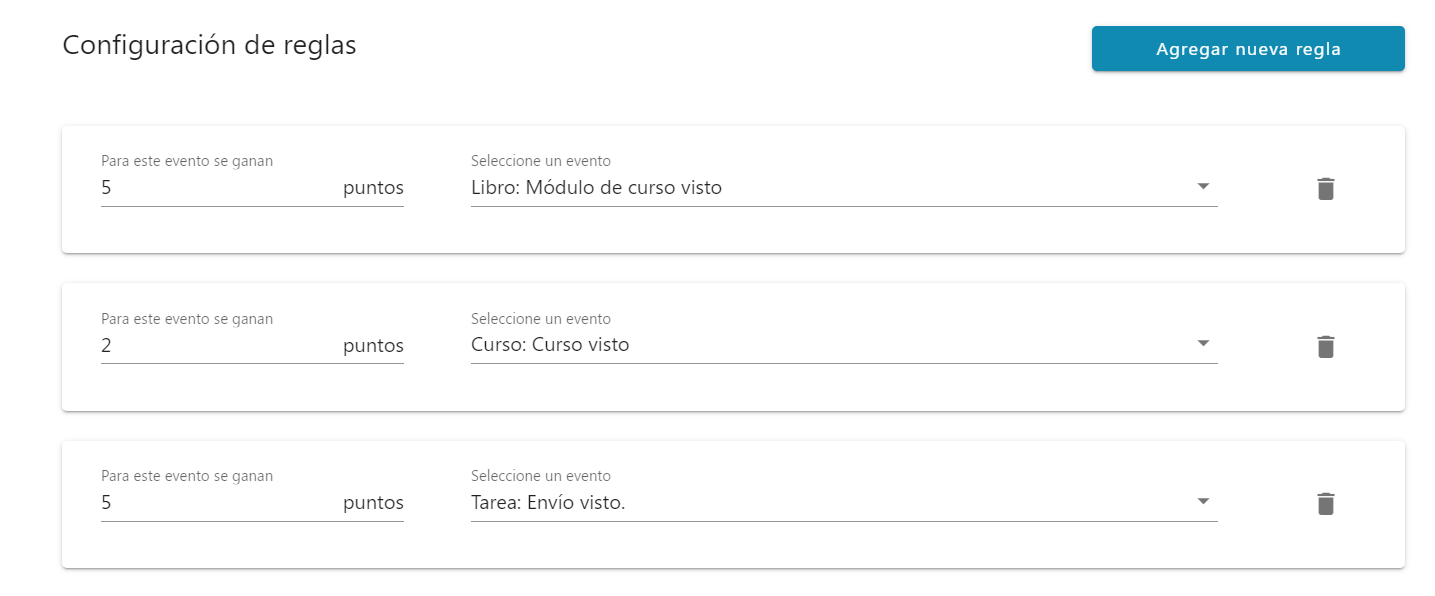 Configuración de Reglas